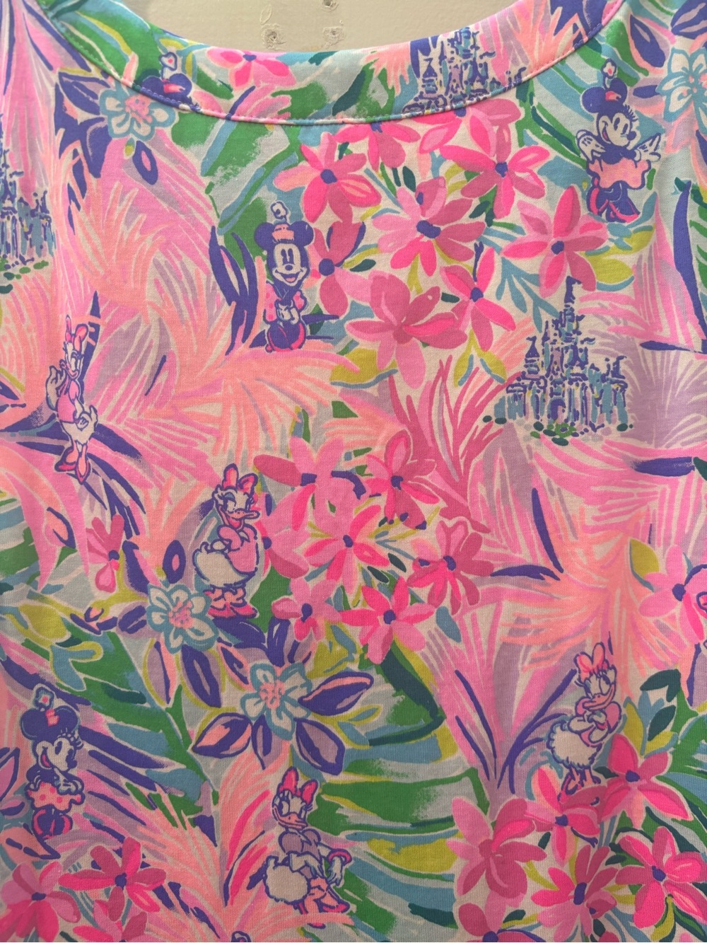 Lilly Pulitzer Pink Multicolor Disney dress NWT Small - Picture 4 of 4